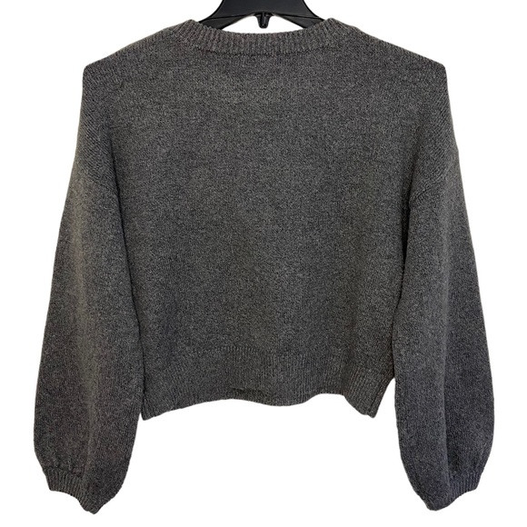 BB Dakota If You Fancy Sweater Gray S New With Tags - Picture 4 of 4